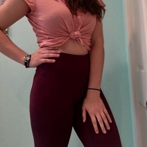 high waisted powerhold leggings size L